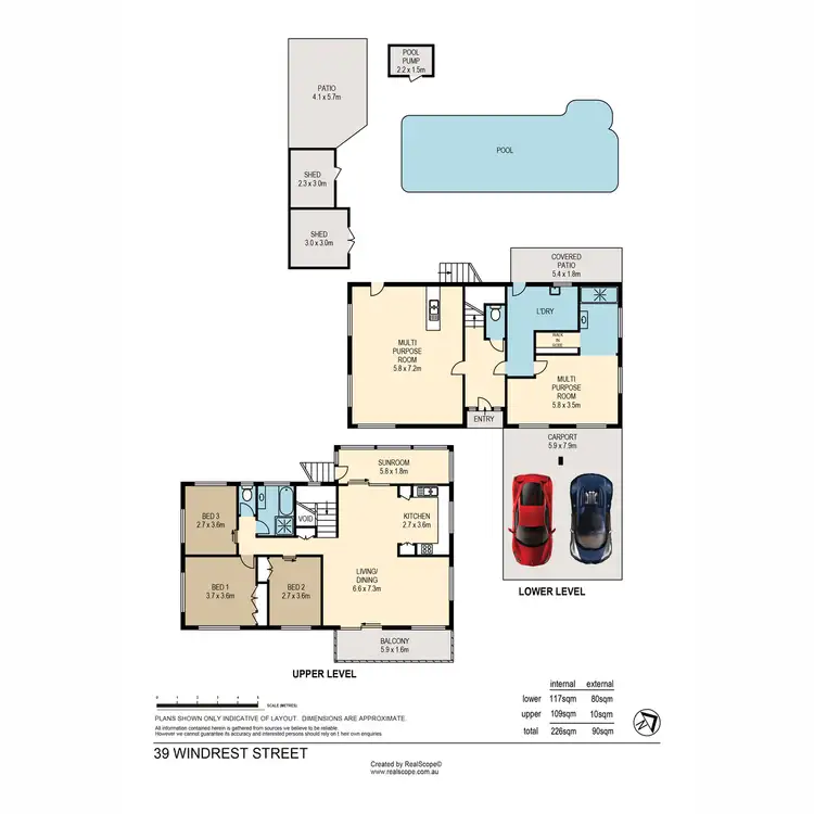 Floorplan of Homely house listing, 39 Windrest Street, Strathpine QLD 4500