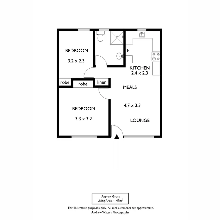 Floorplan of Homely apartment listing, 16/36 Sturt Street, Glenelg North SA 5045