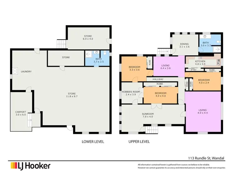 Floorplan of Homely house listing, 113 Rundle Street, Wandal QLD 4700