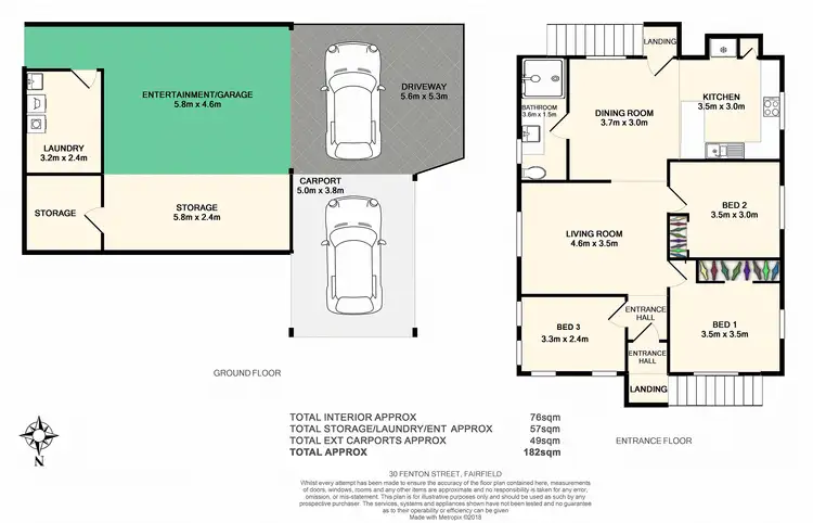 Floorplan of Homely house listing, 30 Fenton Street, Fairfield QLD 4103