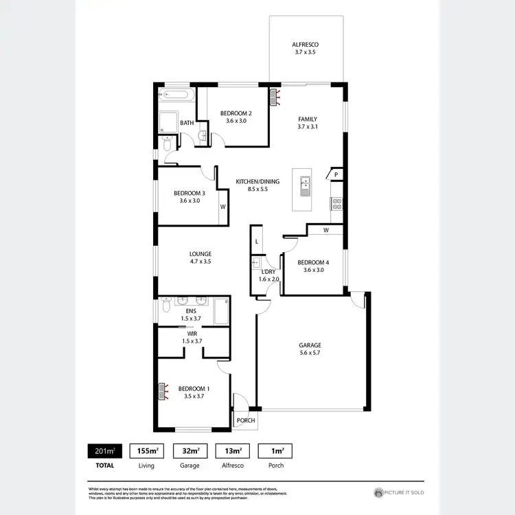 Floorplan of Homely house listing, 14 Central Boulevard, Munno Para West SA 5115