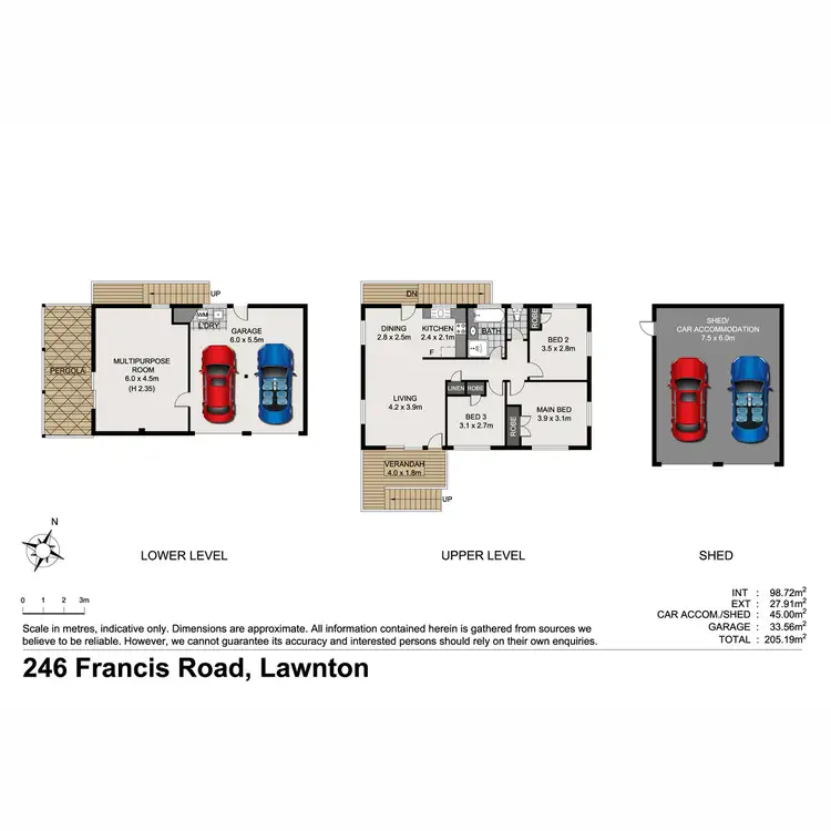 Floorplan of Homely house listing, 246 Francis Road, Lawnton QLD 4501