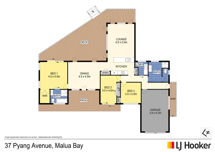 Floorplan of Homely house listing, 37 Pyang Avenue, Malua Bay NSW 2536