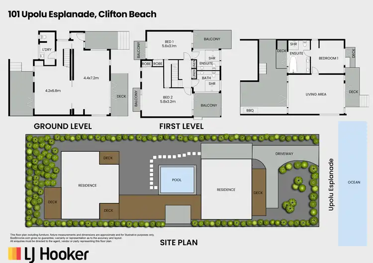 Floorplan of Homely house listing, 101 Upolu Esplanade, Clifton Beach QLD 4879