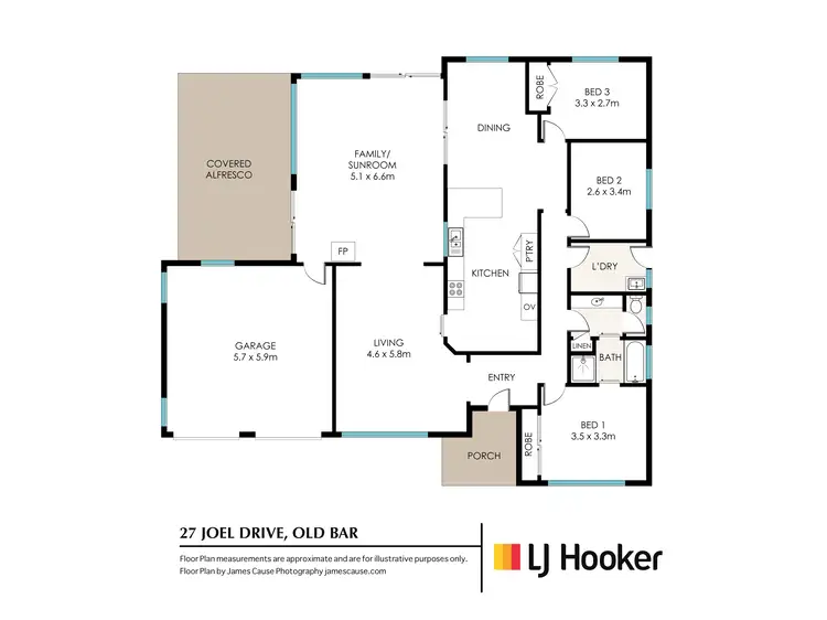 Floorplan of Homely house listing, 27 Joel Drive, Old Bar NSW 2430