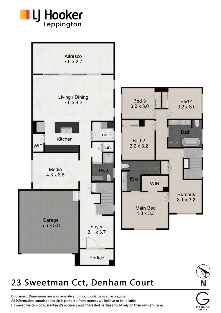 Floorplan of Homely house listing, 23 Sweetman Circuit, Denham Court NSW 2565