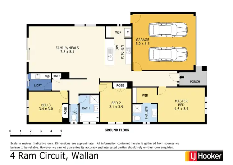 Floorplan of Homely house listing, 4 Ram Circuit, Wallan VIC 3756