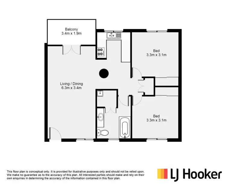 Floorplan of Homely unit listing, 11/3-5 Springfield Crescent, Manoora QLD 4870