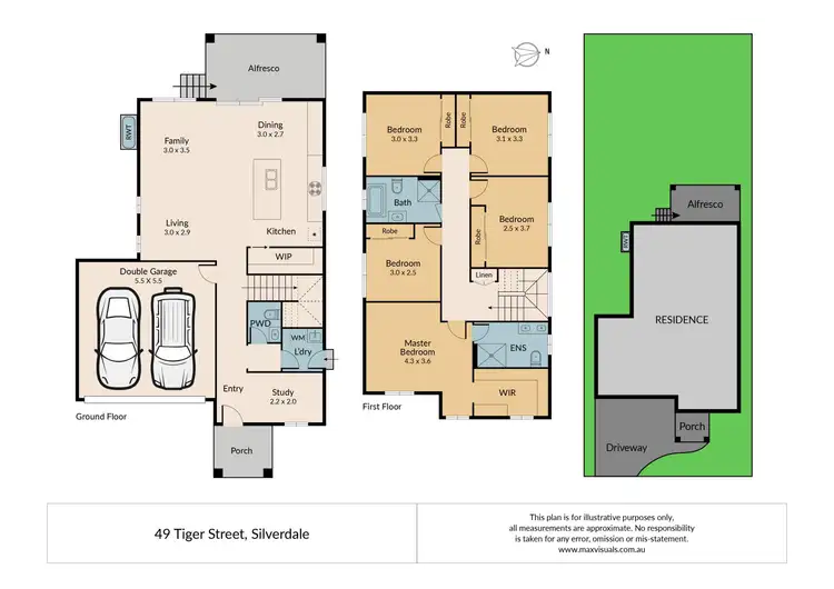 Floorplan of Homely house listing, 49 Tiger Street, Silverdale NSW 2752
