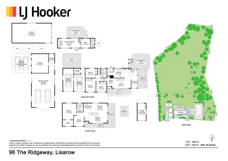 Floorplan of Homely rural property listing, 96 The Ridgeway, Lisarow NSW 2250