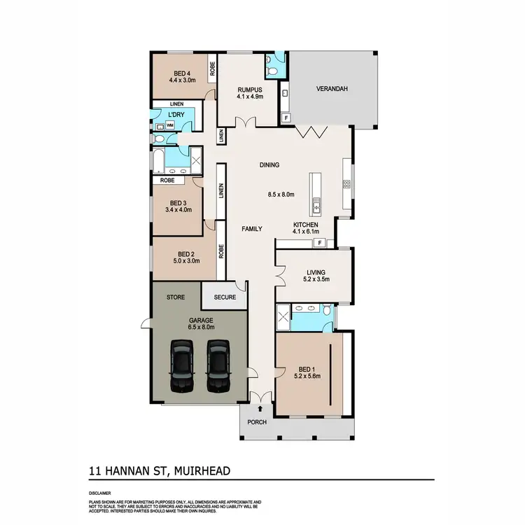 Floorplan of Homely house listing, 11 Hannan Street, Muirhead NT 810