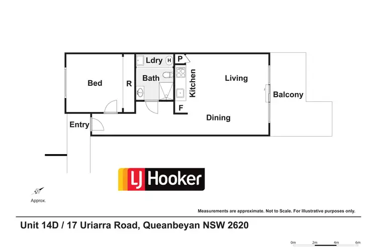 Floorplan of Homely apartment listing, 14D/17 Uriarra Road, Queanbeyan NSW 2620