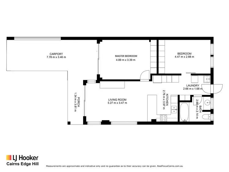 Floorplan of Homely villa listing, 12/51-59 Heavey Crescent, Whitfield QLD 4870