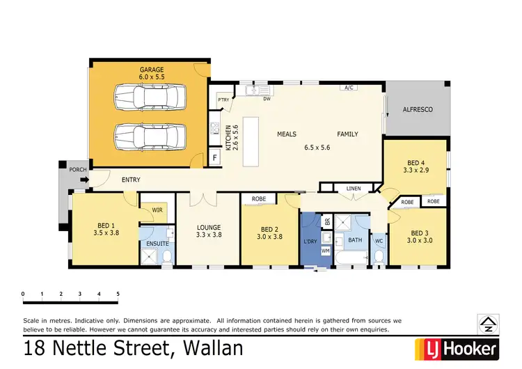 Floorplan of Homely house listing, 18 Nettle Street, Wallan VIC 3756