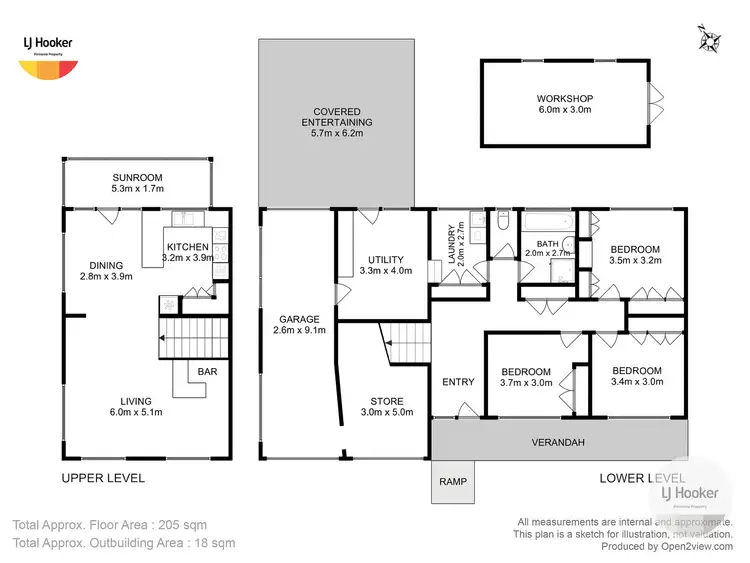 Floorplan of Homely house listing, 6 Frost Street, Snug TAS 7054