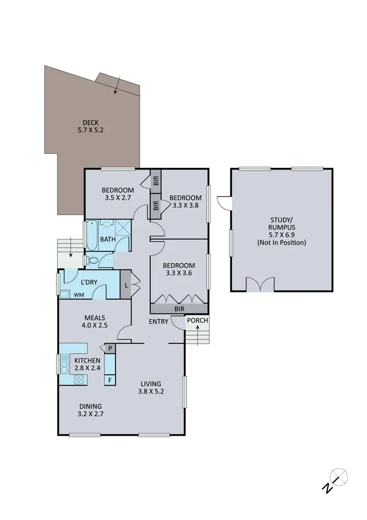 Floorplan of Homely house listing, 37 Goodwin Street, The Basin VIC 3154