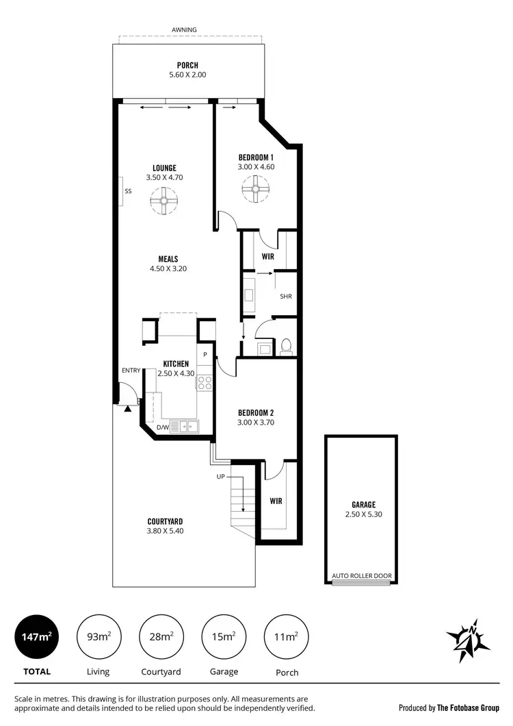 Floorplan of Homely apartment listing, 4/242 Trimmer Parade, West Lakes SA 5021