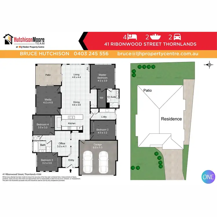 Floorplan of Homely house listing, 41 Ribonwood Street, Thornlands QLD 4164