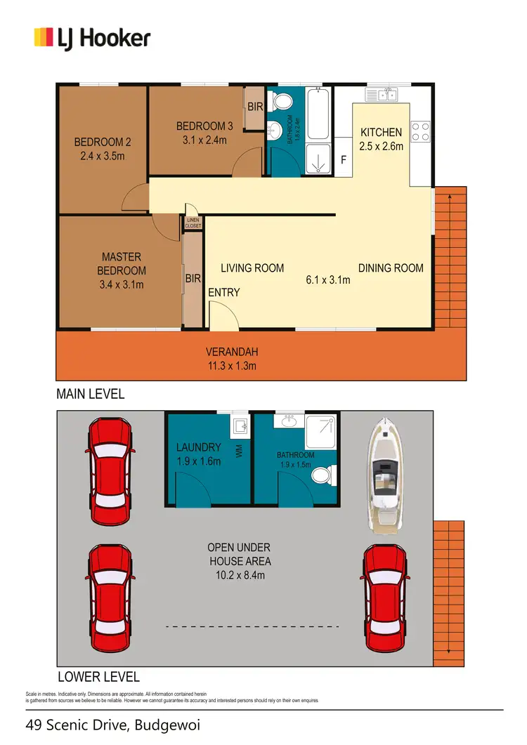 Floorplan of Homely house listing, 49 Scenic Drive, Budgewoi NSW 2262