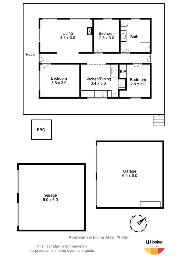 Floorplan of Homely house listing, 101 Hall Road, Fentonbury TAS 7140