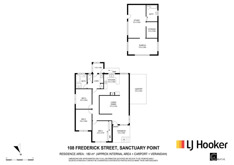 Floorplan of Homely house listing, 108 Frederick Street, Sanctuary Point NSW 2540