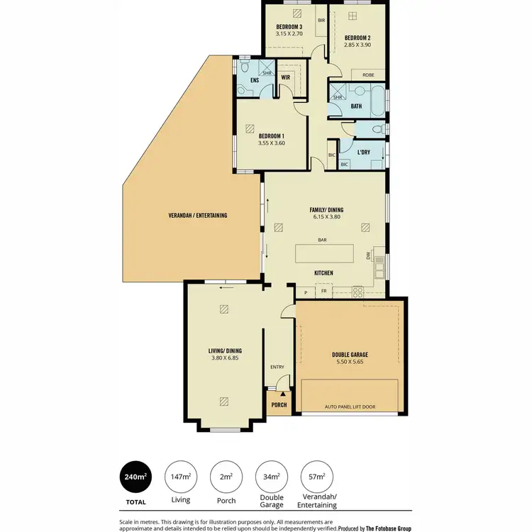 Floorplan of Homely house listing, 11 Grove Street, Parafield Gardens SA 5107