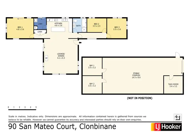Floorplan of Homely house listing, 90 San Mateo Court, Clonbinane VIC 3658