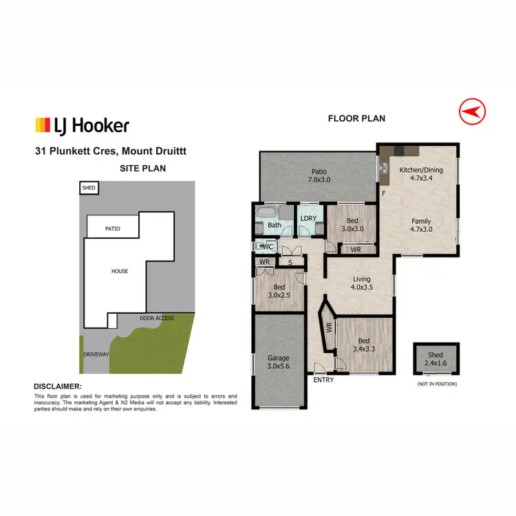 Floorplan of Homely house listing, 31 Plunkett Crescent, Mount Druitt NSW 2770