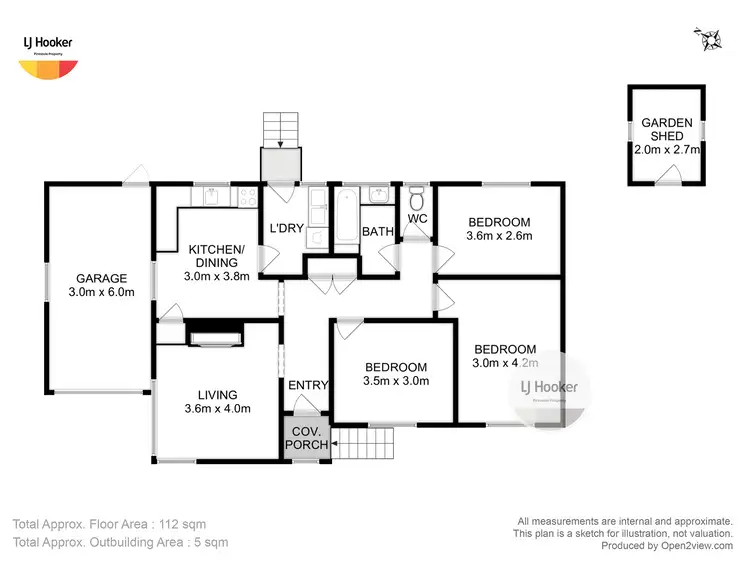 Floorplan of Homely house listing, 2300 Lyell Highway, Hayes TAS 7140