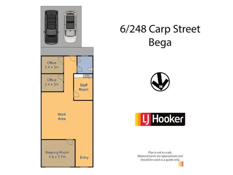 Floorplan of Homely other listing, 6/248 Carp Street, Bega NSW 2550