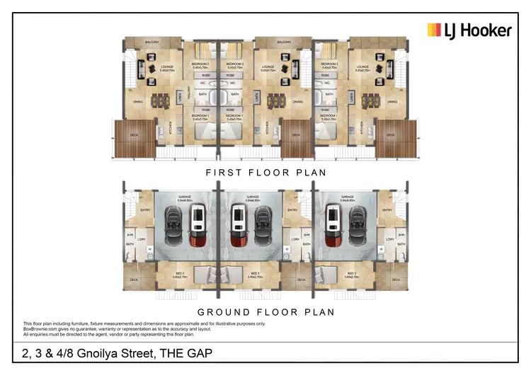 Floorplan of Homely unit listing, 2, 3 and 4/8 Gnoilya Street, The Gap NT 870