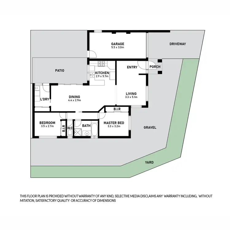 Floorplan of Homely house listing, 1 Canonbury Circle, Seabrook VIC 3028