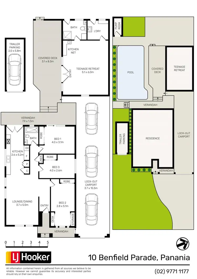 Floorplan of Homely house listing, 10 Benfield Parade, Panania NSW 2213
