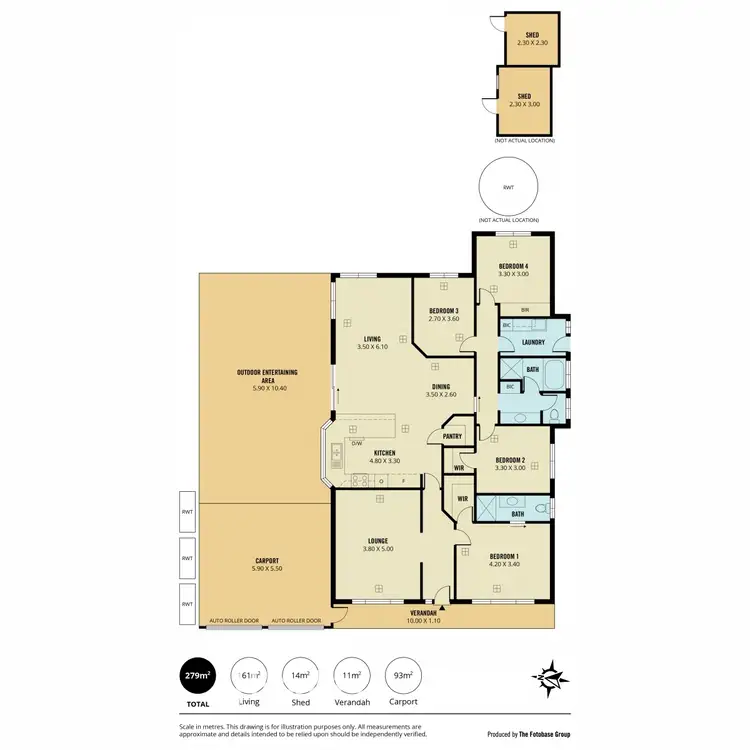 Floorplan of Homely house listing, 19 Mitchell Street, Seaview Downs SA 5049