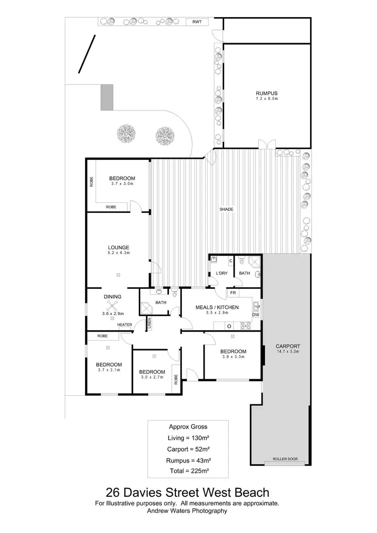 Floorplan of Homely house listing, 26 Davis Street, West Beach SA 5024