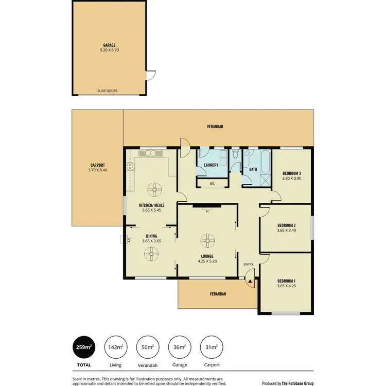 Floorplan of Homely house listing, 355 Gorge Road, Athelstone SA 5076