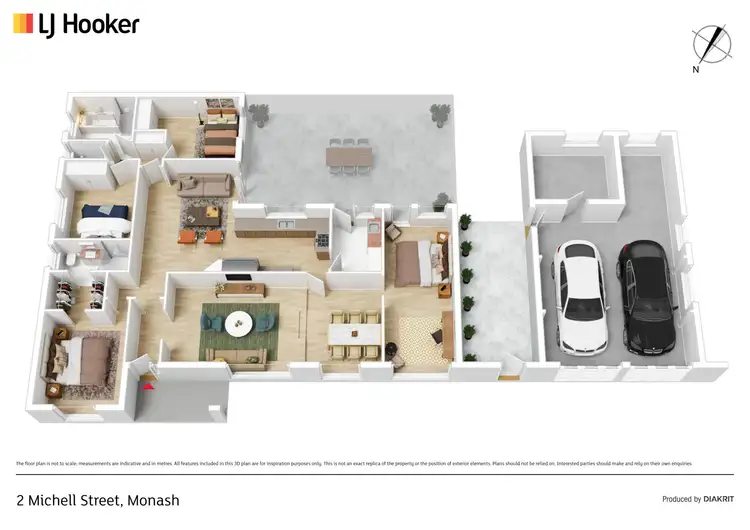 Floorplan of Homely house listing, 2 Michell Street, Monash ACT 2904