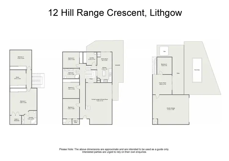 Floorplan of Homely house listing, 12 Hill Range Crescent, Lithgow NSW 2790