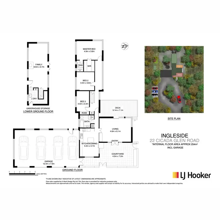 Floorplan of Homely house listing, 22 Cicada Glen Road, Ingleside NSW 2101