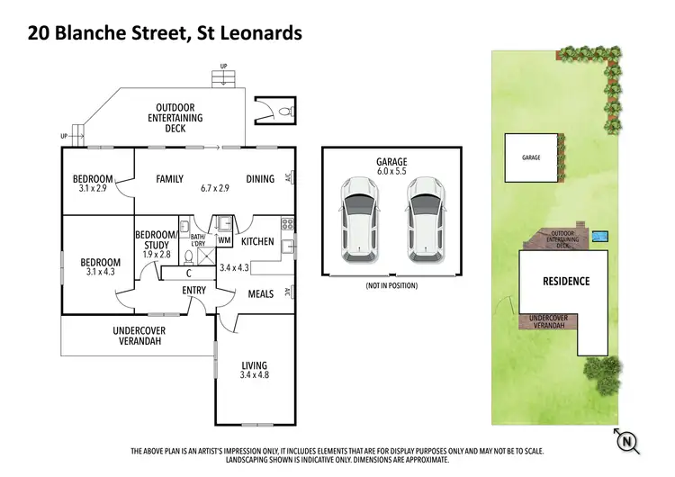 Floorplan of Homely house listing, 20 Blanche Street, St Leonards VIC 3223