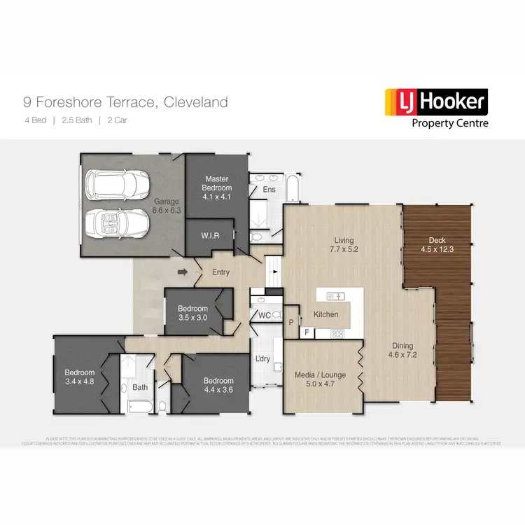 Floorplan of Homely house listing, 9 Foreshore Terrace, Cleveland QLD 4163