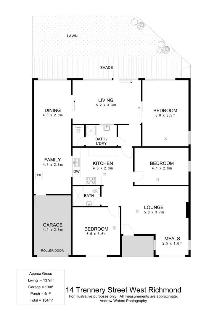 Floorplan of Homely house listing, 14 Trennery Street, West Richmond SA 5033