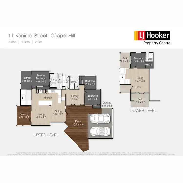 Floorplan of Homely house listing, 11 Vanimo Street, Chapel Hill QLD 4069