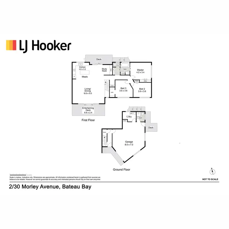 Floorplan of Homely house listing, 2/30 Morley Avenue, Bateau Bay NSW 2261