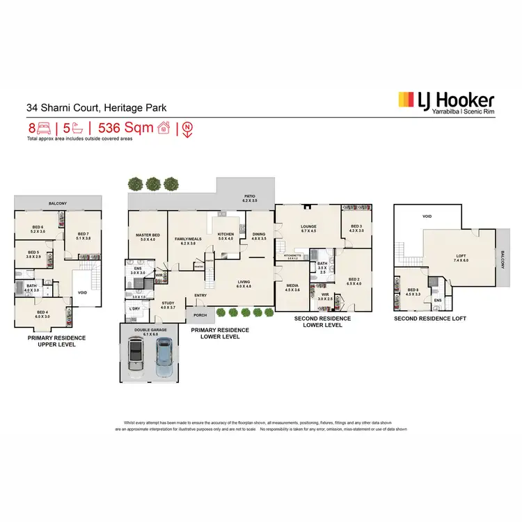 Floorplan of Homely house listing, 34 Sharni Court, Heritage Park QLD 4118