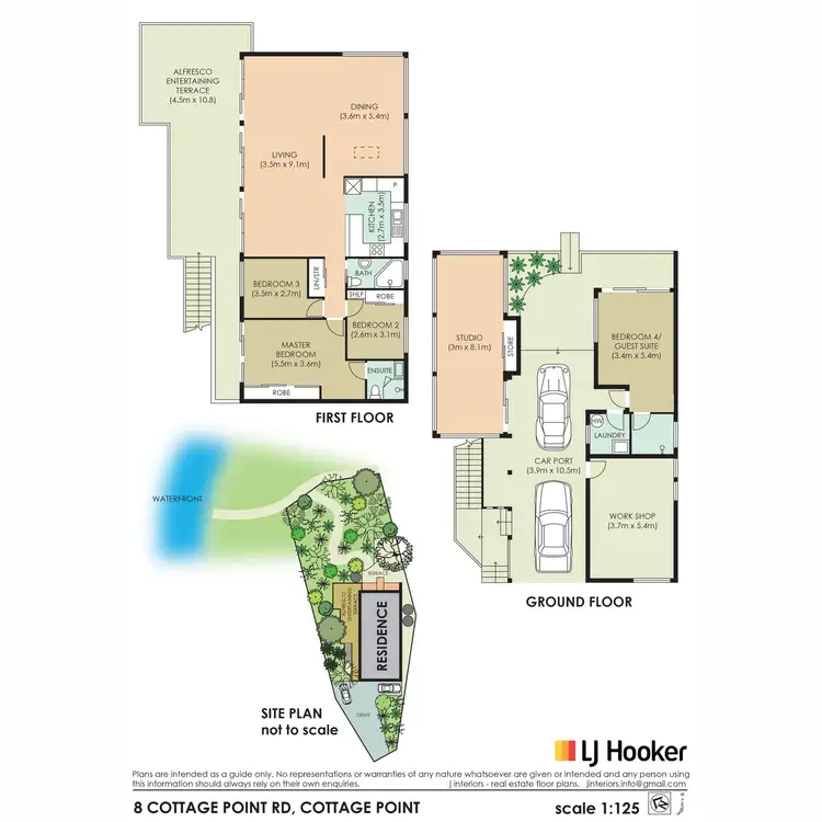 Floorplan of Homely house listing, 8 Cottage Point Road, Cottage Point NSW 2084