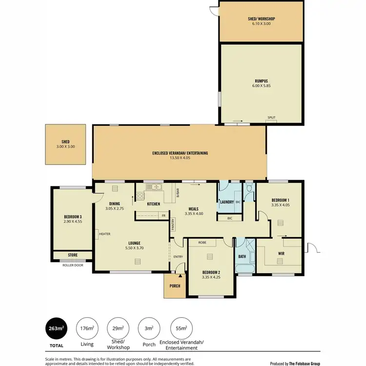 Floorplan of Homely house listing, 15 Pardoo Drive, Modbury SA 5092