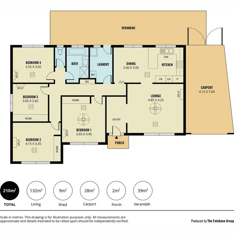 Floorplan of Homely house listing, 3 Noya Avenue, Modbury Heights SA 5092