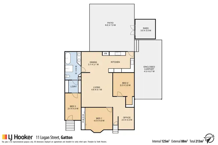 Floorplan of Homely house listing, 11 Logan Street, Gatton QLD 4343
