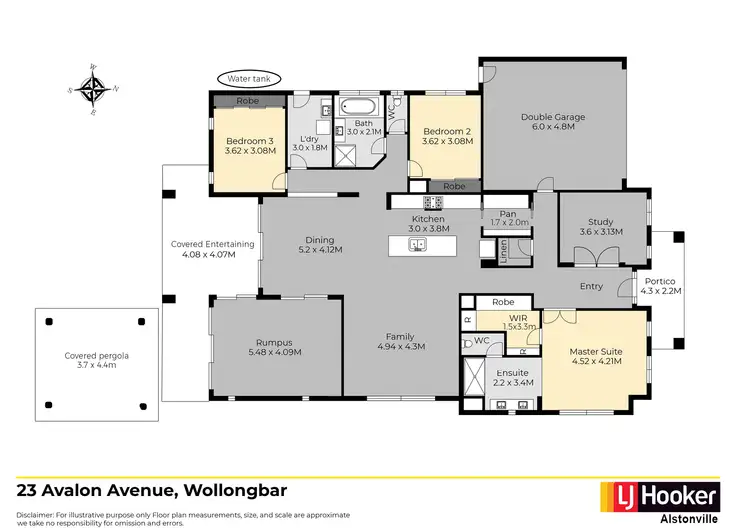 Floorplan of Homely house listing, 23 Avalon Avenue, Wollongbar NSW 2477